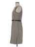 Ann Taylor Houndstooth Gray Casual Dress Size 8 - photo 5