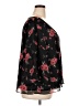 Lane Bryant 100% Polyester Black 3/4 Sleeve Blouse Size 18 - 20 Plus - photo 4