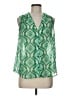 CAbi 100% Polyester Green Sleeveless Blouse Size M - photo 1