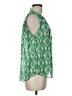 CAbi 100% Polyester Green Sleeveless Blouse Size M - photo 4