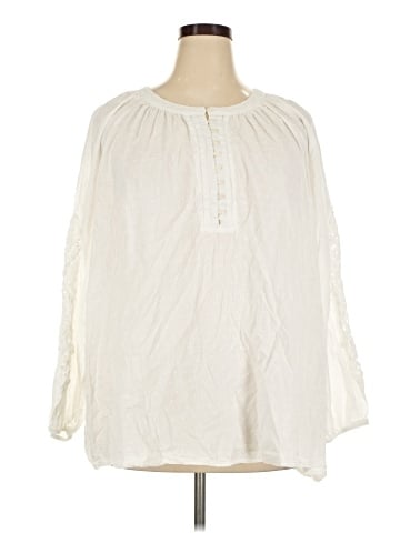 Lane Bryant 3/4 Sleeve Blouse (view 1)