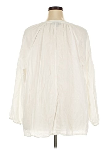 Lane Bryant 3/4 Sleeve Blouse (view 2)