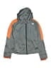 Russell Athletic 100% Polyester Color Block Gray Track Jacket Size 10 - 12 - photo 1