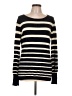 J Brand Stripes Black Pullover Sweater Size L - photo 1