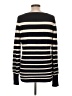 J Brand Stripes Black Pullover Sweater Size L - photo 2