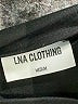 LNA Black Short Sleeve Turtleneck Size M - photo 7