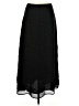 Talbots 100% Rayon Polka Dots Black Formal Skirt Size 6 - photo 1