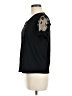 Shein Black Short Sleeve Top Size 6 - photo 5