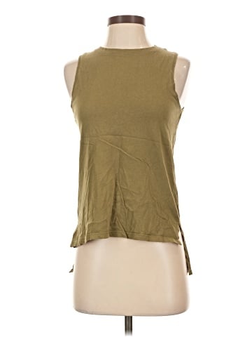Zara W&B Collection Sleeveless T-Shirt (view 1)