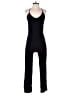 Elan Solid Black Jumpsuit Size S - photo 1