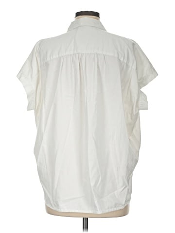 Madewell Central Shirt in Pure White (view 2)