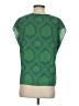 CAbi Green Short Sleeve Top Size S - photo 2
