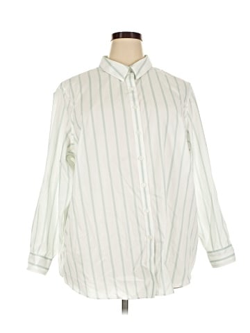 Lands' End Long Sleeve Button-Down Shirt (view 1)