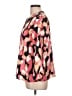 J.Crew 100% Polyester Pink 3/4 Sleeve Blouse Size L - photo 5