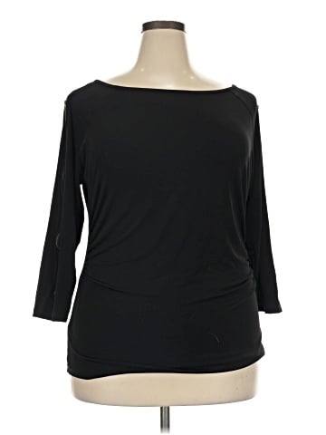 Ashley Stewart 3/4 Sleeve Top (view 1)