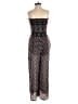 Free People 100% Rayon Paisley Black Jumpsuit Size M - photo 2