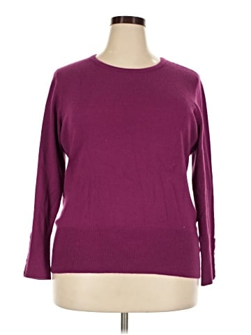 JM Collection Pullover Sweater (view 1)
