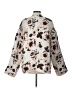 Zara Floral Ivory Pullover Sweater Size L - photo 2