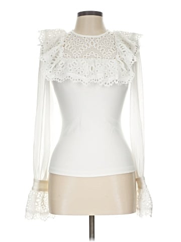Karen Millen Long Sleeve Blouse (view 1)