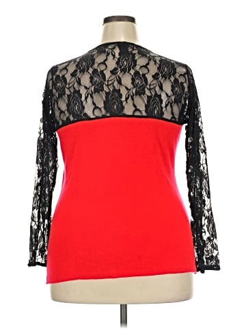 Ashley Stewart 3/4 Sleeve Top (view 2)