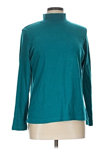 Karen Scott Long Sleeve Turtleneck (view 1)