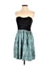 Vanity Teal Cocktail Dress Size S - photo 1