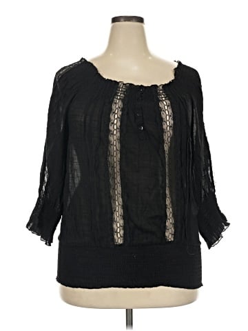 Caren Sport 3/4 Sleeve Blouse (view 1)
