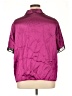 Assorted Brands 100% Polyester Purple Short Sleeve Blouse Size XL - photo 2
