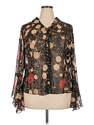 DressBarn 3/4 Sleeve Blouse (view 1)