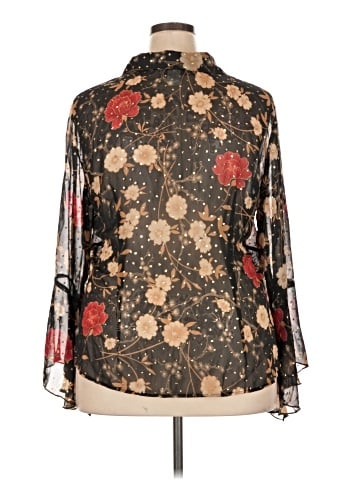 DressBarn 3/4 Sleeve Blouse (view 2)