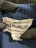 For The Republic Stripes Blue Pullover Sweater Size L - photo 7