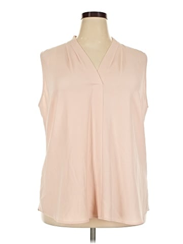Calvin Klein Sleeveless Blouse (view 1)