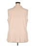 Calvin Klein Tan Sleeveless Blouse Size 1X - photo 2