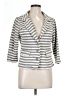 Pixley Stripes Gray Blazer Size L - photo 1