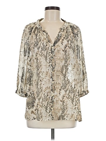 Mango 3/4 Sleeve Blouse (view 1)