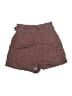 Express Solid Brown Shorts Size XS - photo 1