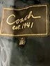 Coach 100% Polyester Plaid Purple Jacket Size L - photo 6
