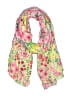 Jessica Simpson 100% Polyester Floral Pink Scarf One size - photo 1