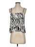 Leith 100% Polyester Ivory Sleeveless Top Size S - photo 1