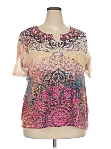Avenue Short Sleeve Blouse (view 1)