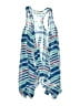 Francesca's 100% Polyester Stripes Blue Swimsuit Cover Up Size Med - Lg - photo 1