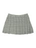 Cato Plaid Gray Black Skort Size 14 - photo 1