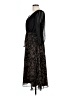 DKNY 100% Polyester Animal Print Black Cocktail Dress Size 10 - photo 5