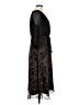 DKNY 100% Polyester Animal Print Black Cocktail Dress Size 10 - photo 4