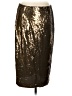 MICHAEL Michael Kors Metallic Gold Formal Skirt Size M - photo 1