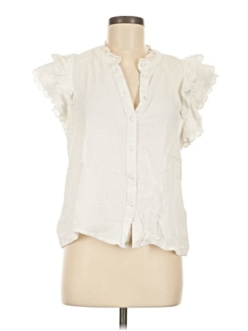Calypso St. Barth Short Sleeve Blouse (view 1)
