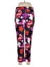 Trina Turk Floral Purple Active Pants Size 6 - photo 1