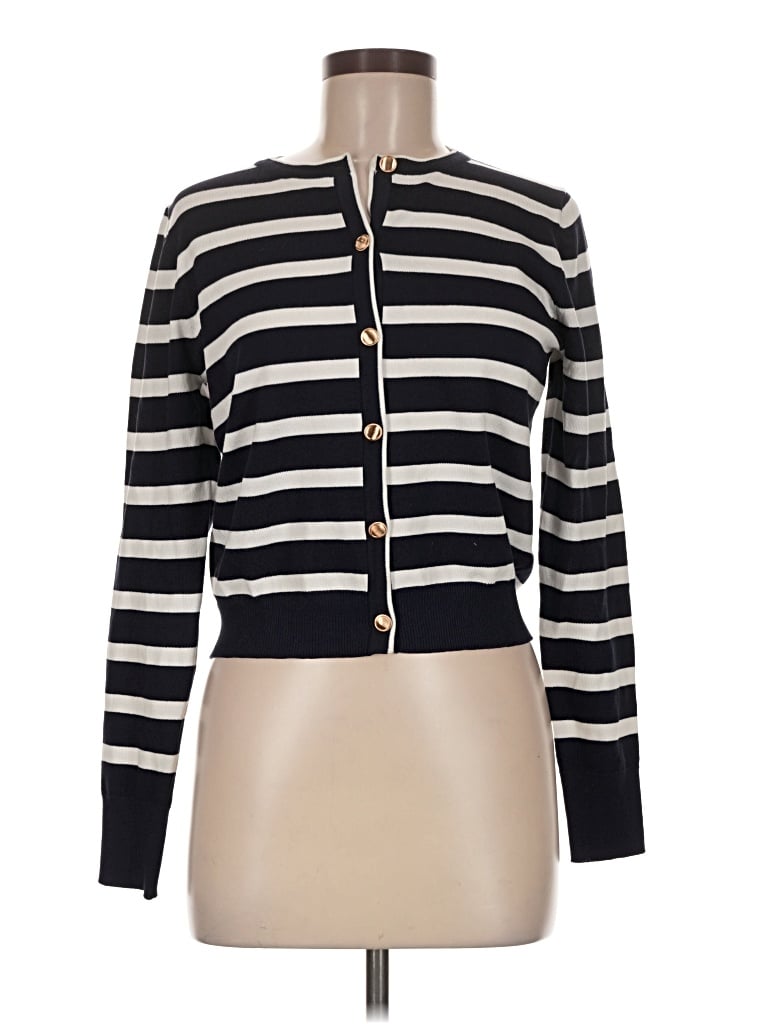Pre-owned The Workshop Cardigan Sweater In Black