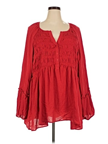 Torrid Long Sleeve Blouse (view 1)