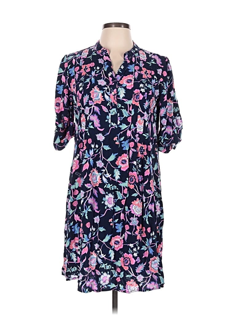 Pre-owned Kim Rogers Casual Dress In Blue